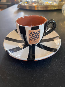 Tasse à café (avec coupelle) Casa cubista