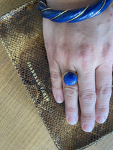Charger l&#39;image dans la galerie, Bague Infiniment Lapis lazuli