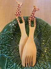 Charger l&#39;image dans la galerie, Couverts à salade Girafe GM 🦒