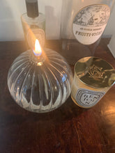 Charger l&#39;image dans la galerie, Lampe à huile avec une sphère striée Taille XL
