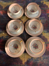 Charger l&#39;image dans la galerie, 6 tasses à café en porcelaine très fine