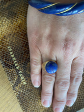 Charger l&#39;image dans la galerie, Bague Infiniment Lapis lazuli