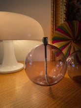 Charger l&#39;image dans la galerie, Lampe à huile en verre fumé (taille XL)
